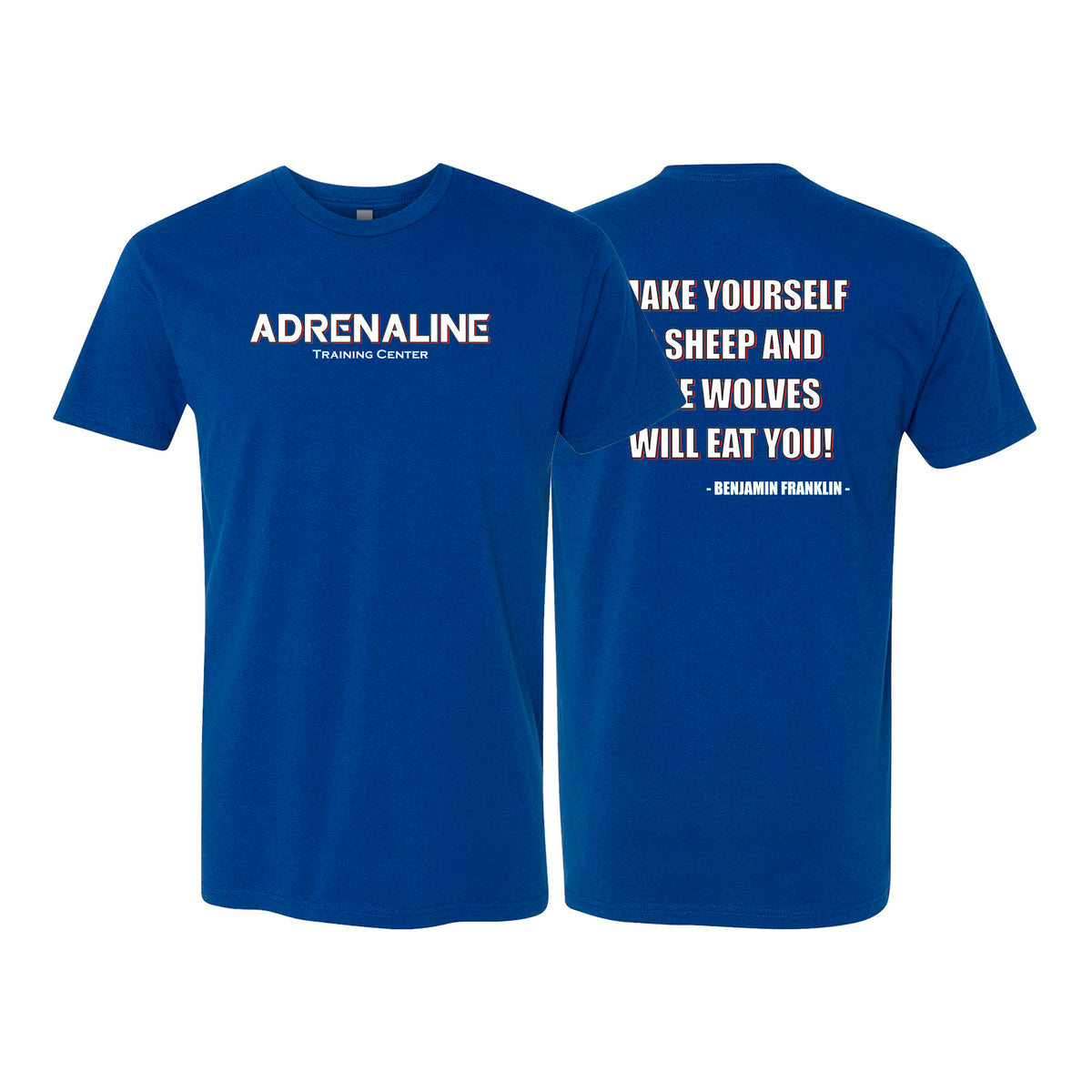 Adrenaline Training Center Next Level Adult Shirts #8104 G