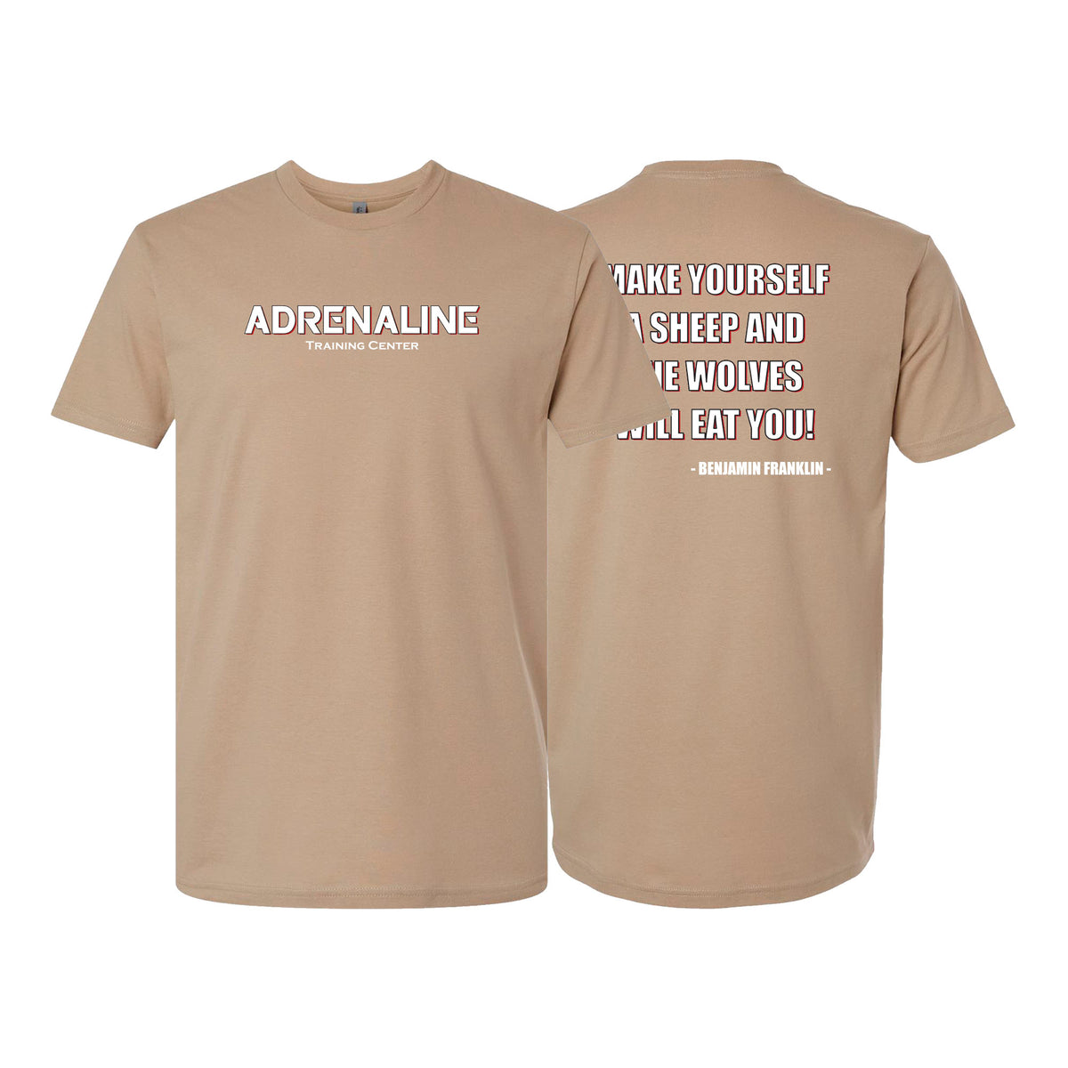 Adrenaline Training Center Next Level Adult Shirts #8104 G