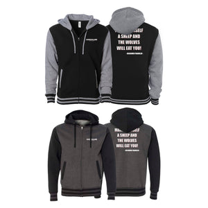 Adrenaline Training Center Academy Varsity Zip-Up Hoodies #8104 B
