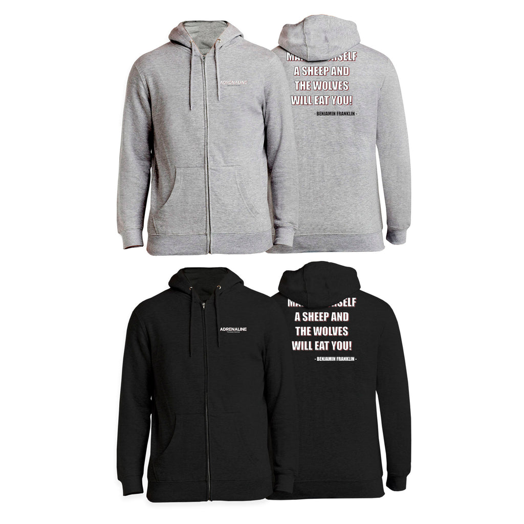 Adrenaline Training Center Academy Zip-Up Hoodies #8104 H