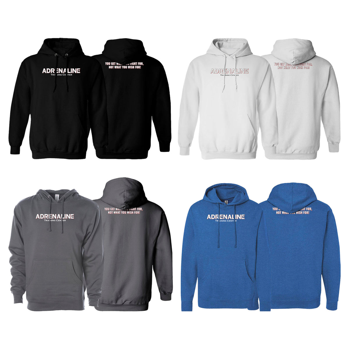 Adrenaline Training Center Academy Sweater Hoodie #8104 E