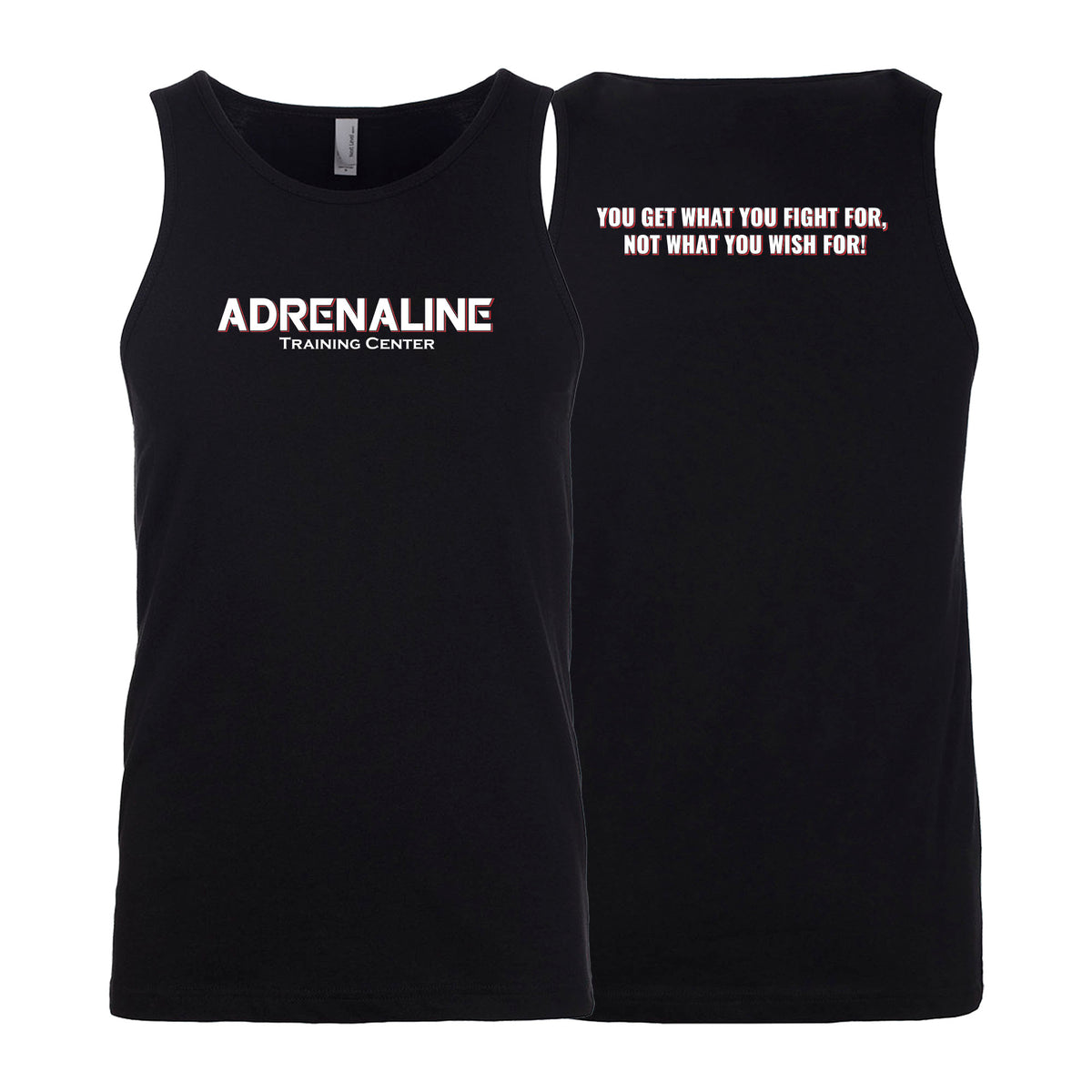 Adrenaline Training Center Next Level Tank Tops #8104 E