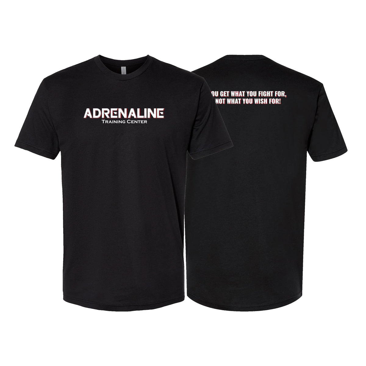 Adrenaline Training Center Next Level Adult Shirts #8104 E