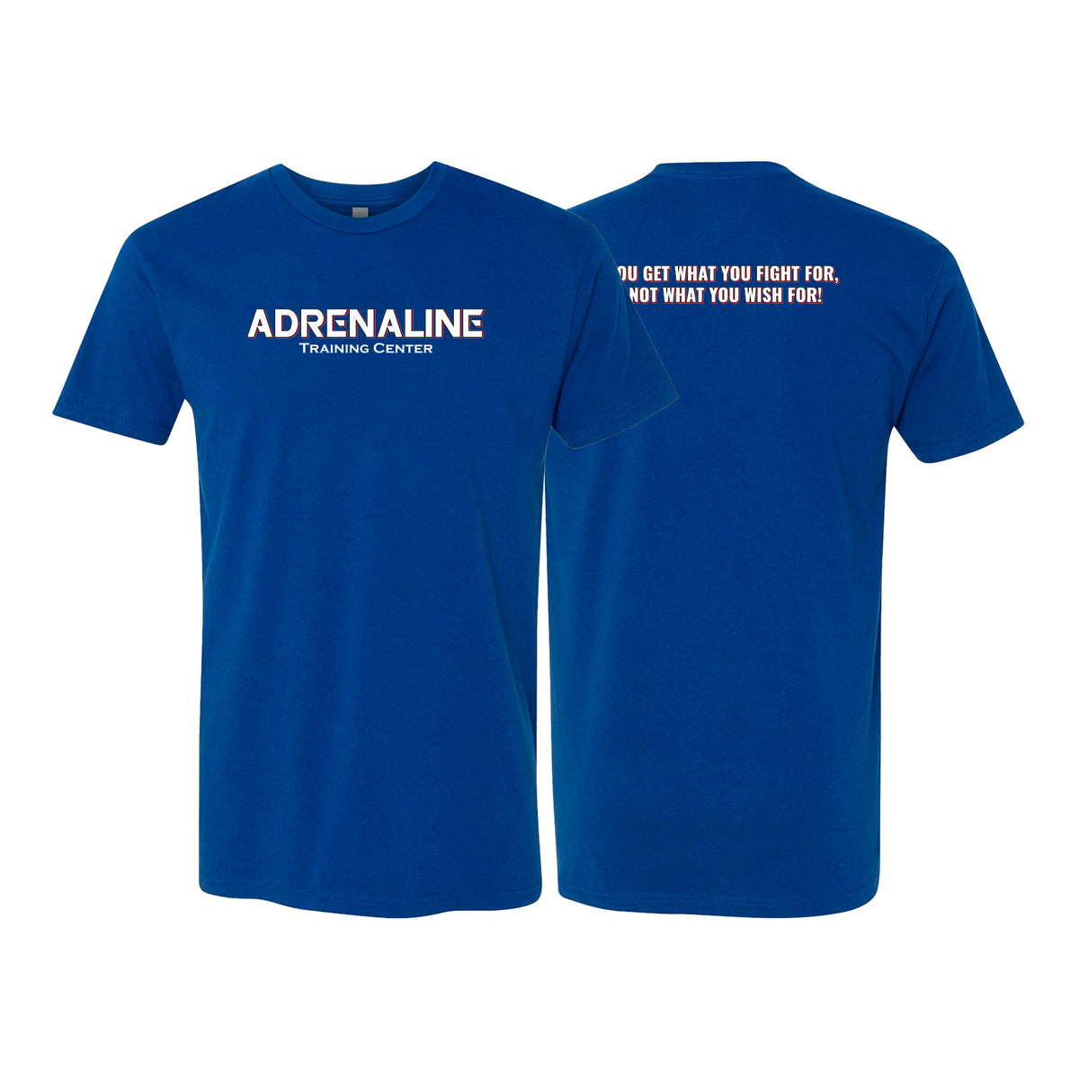 Adrenaline Training Center Next Level Adult Shirts #8104 E