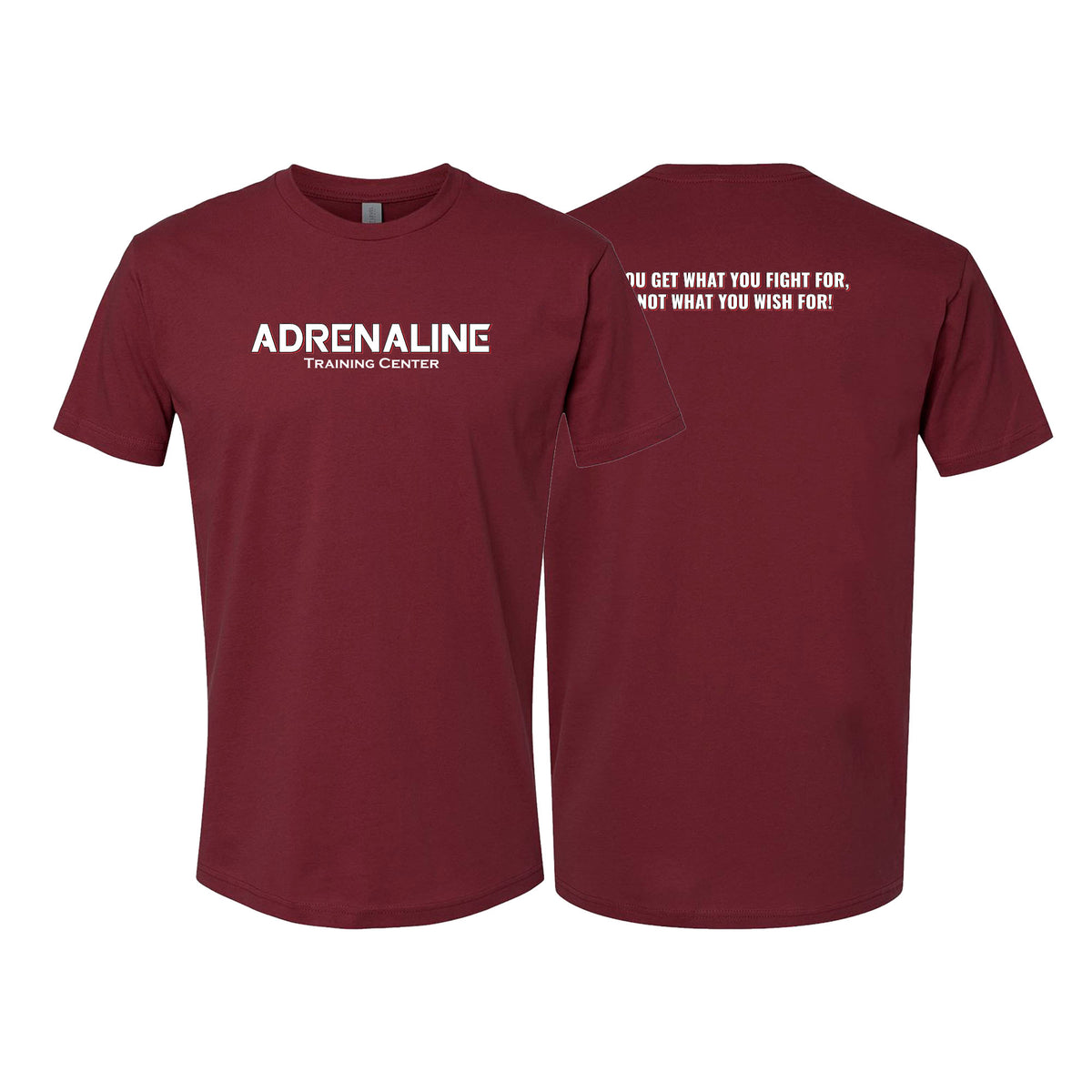 Adrenaline Training Center Next Level Adult Shirts #8104 E