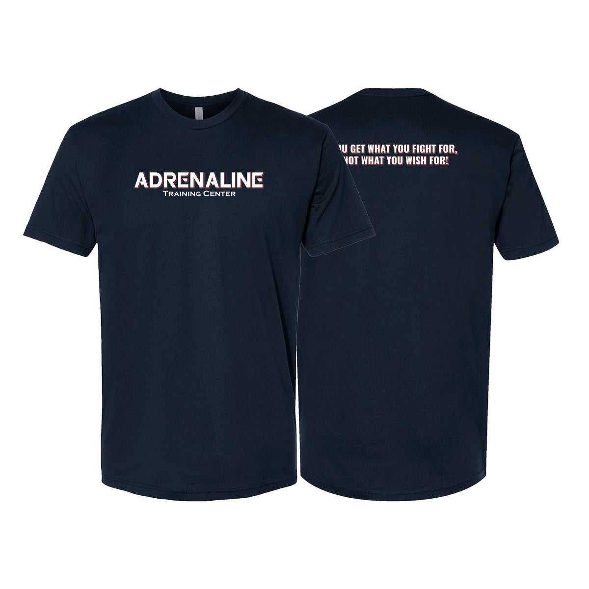 Adrenaline Training Center Next Level Adult Shirts #8104 E