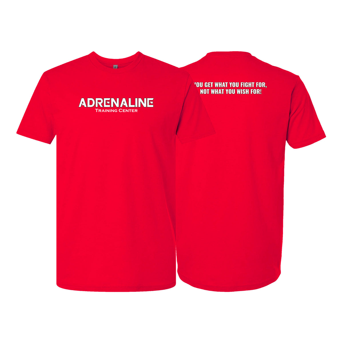 Adrenaline Training Center Next Level Adult Shirts #8104 E