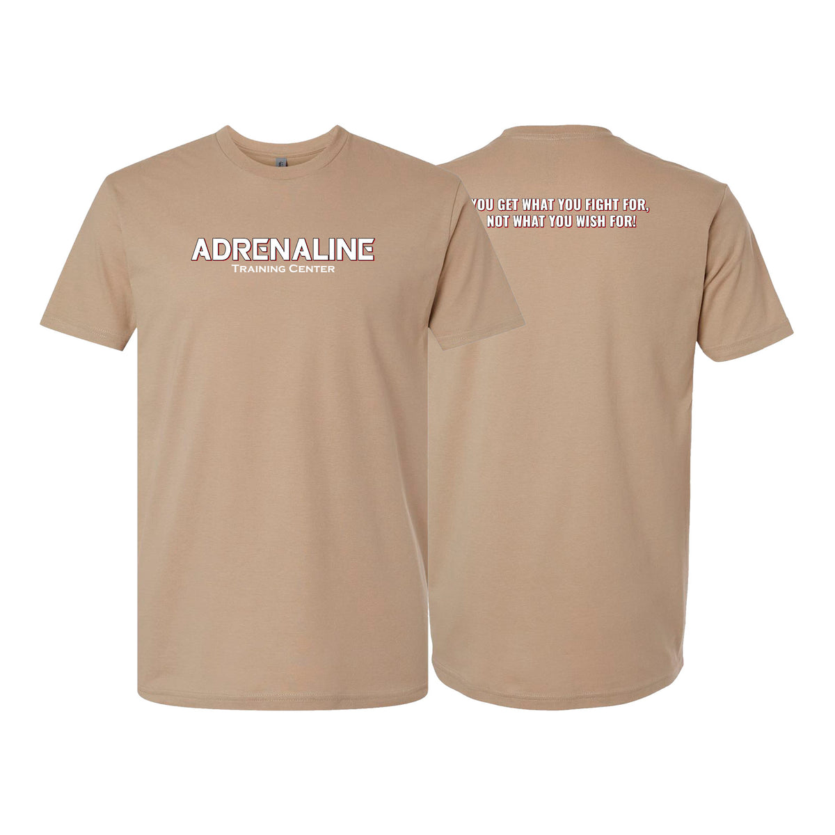 Adrenaline Training Center Next Level Adult Shirts #8104 E