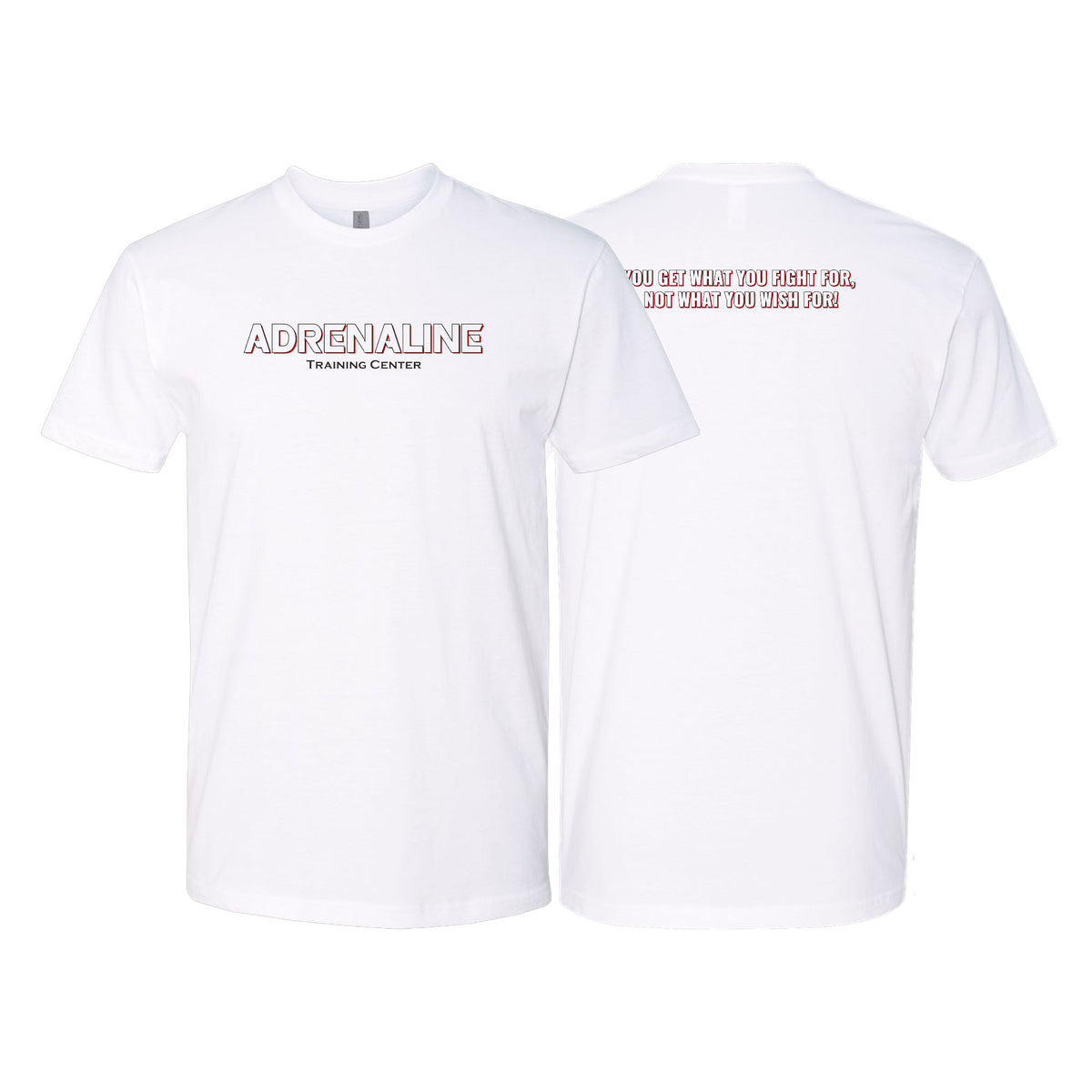 Adrenaline Training Center Next Level Adult Shirts #8104 E