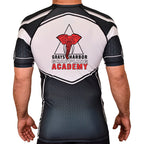 Grays Harbor Brazilian Jiu-Jitsu Academy Rash Guards Black/White #8105 A