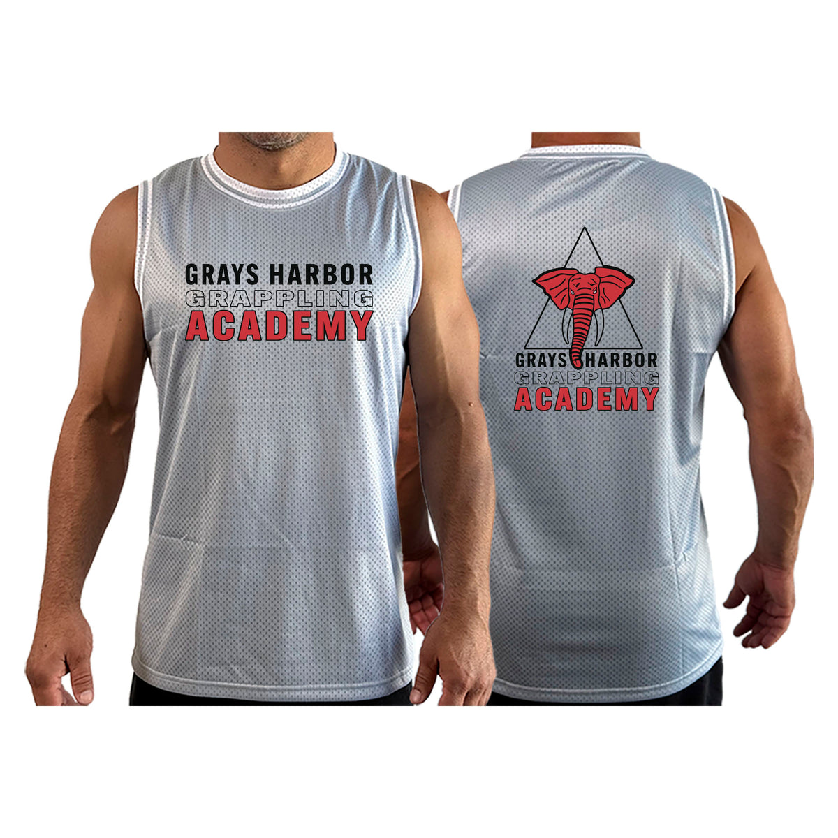 Grays Harbor Brazilian Jiu-Jitsu Academy Basketball Jerseys #8105 A
