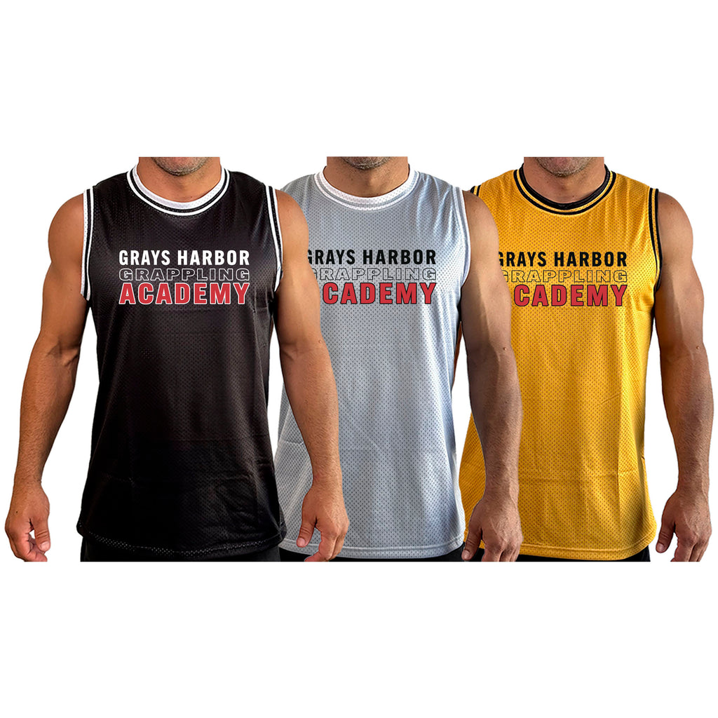 Grays Harbor Brazilian Jiu-Jitsu Academy Basketball Jerseys #8105 A