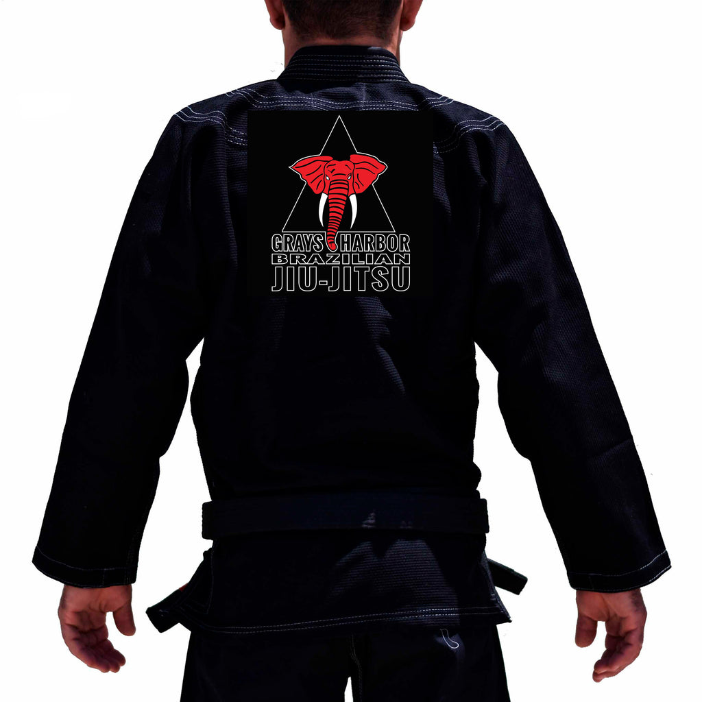 Grays Harbor Brazilian Jiu-Jitsu Academy Kids Gi - Black #072