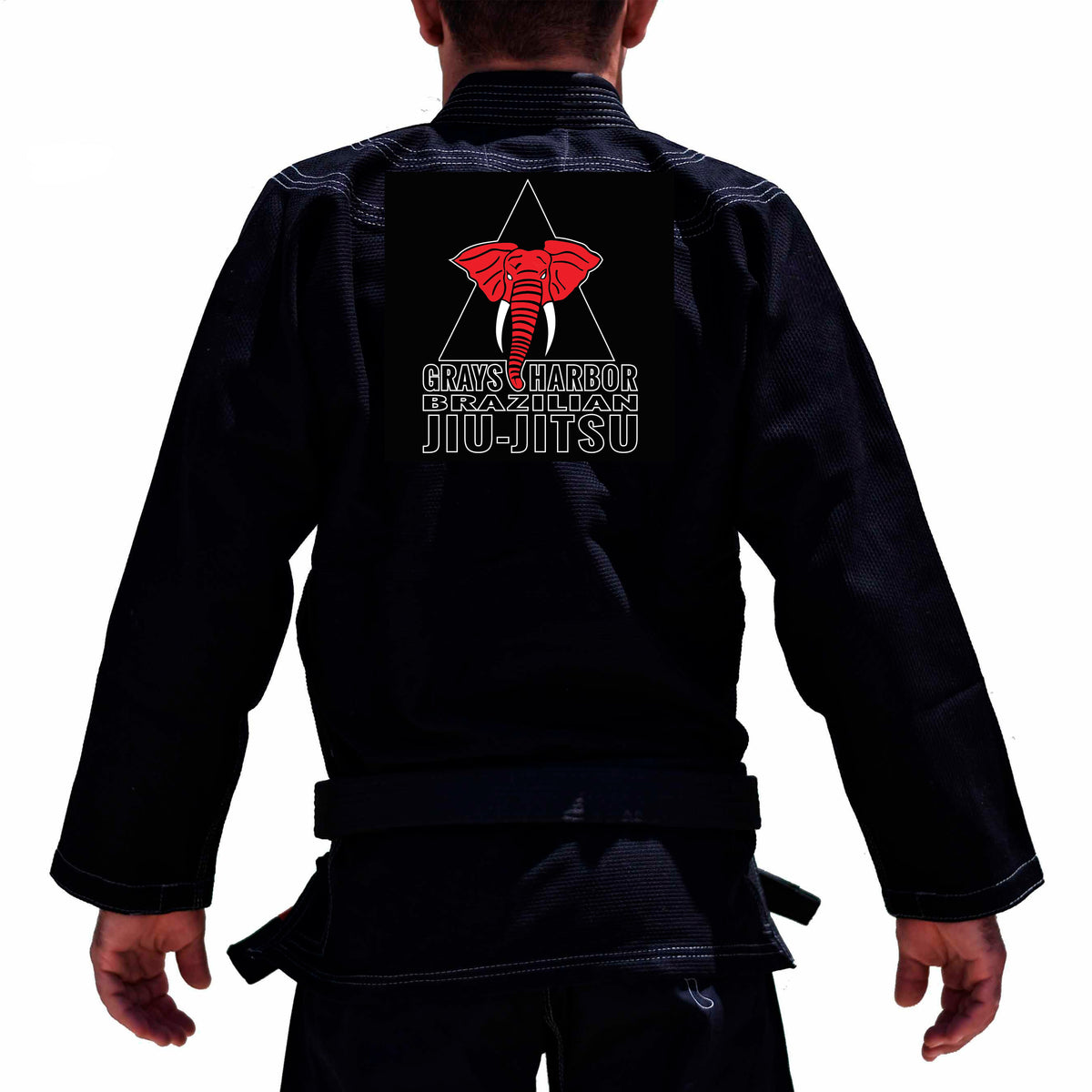 Grays Harbor Brazilian Jiu-Jitsu Academy Kids Gi - Black #072