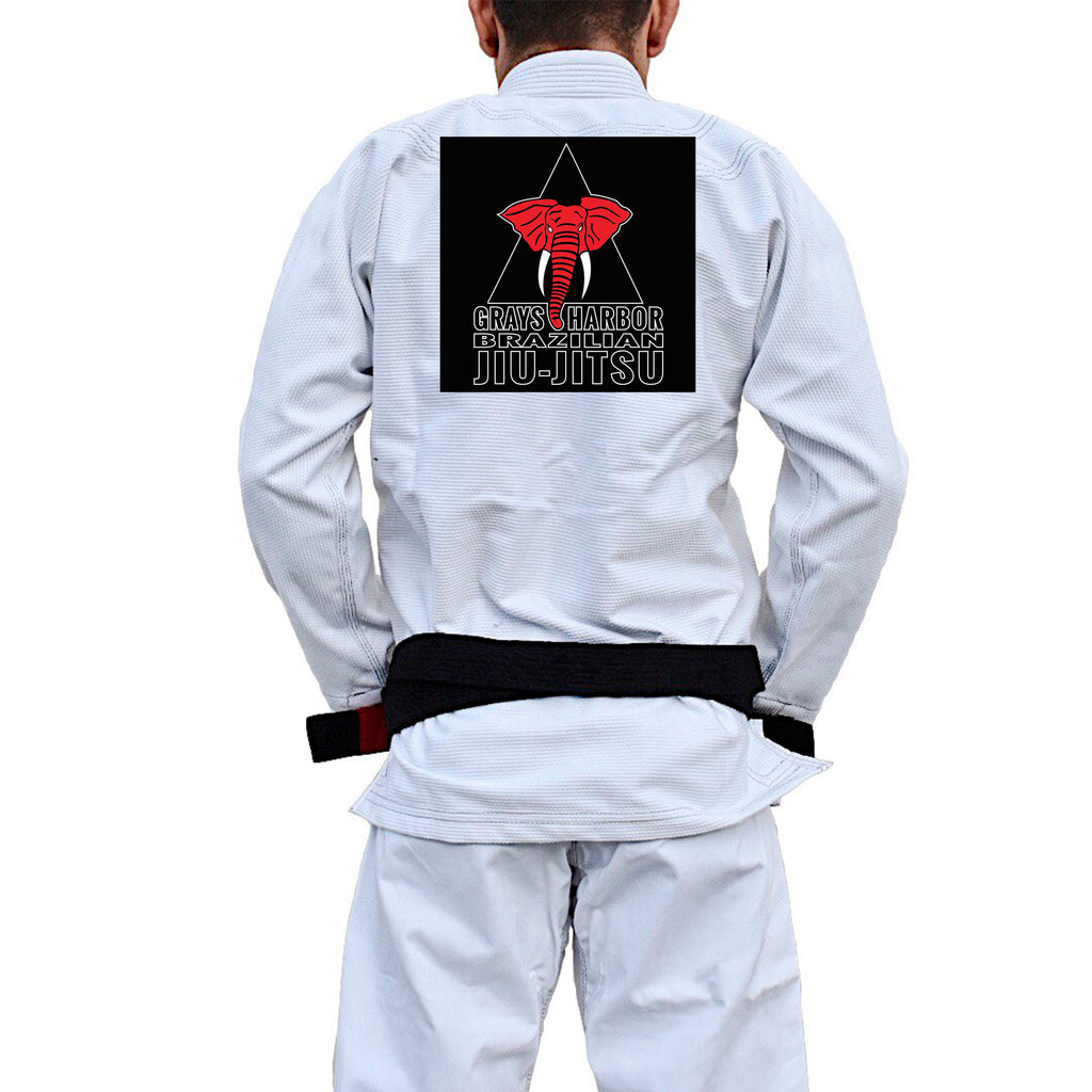 Grays Harbor Brazilian Jiu-Jitsu Academy Adults Gi - White #072