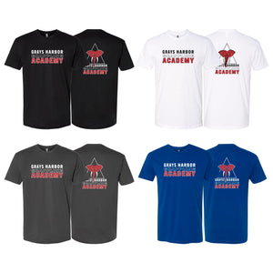 Grays Harbor Brazilian Jiu-Jitsu Next Level Adult Shirts #8105 A