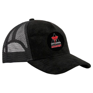 Grays Harbor Brazilian Jiu-Jitsu Suede Trucker Hat #8105 A