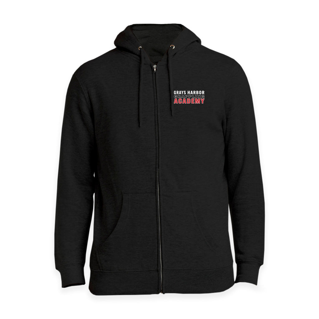 Grays Harbor Brazilian Jiu-Jitsu Academy Zip-Up Hoodies #8105 B