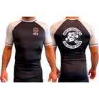 Ricardo Cavalcanti Academy - Las Vegas All Black Ranked Short Sleeve Rash Guards #8106 D