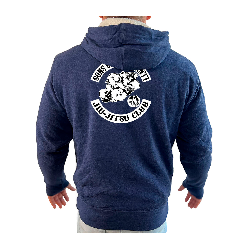 Ricardo Cavalcanti Academy - Las Vegas Academy Sherpa Lined Zip-Up Hoodie #8106 D