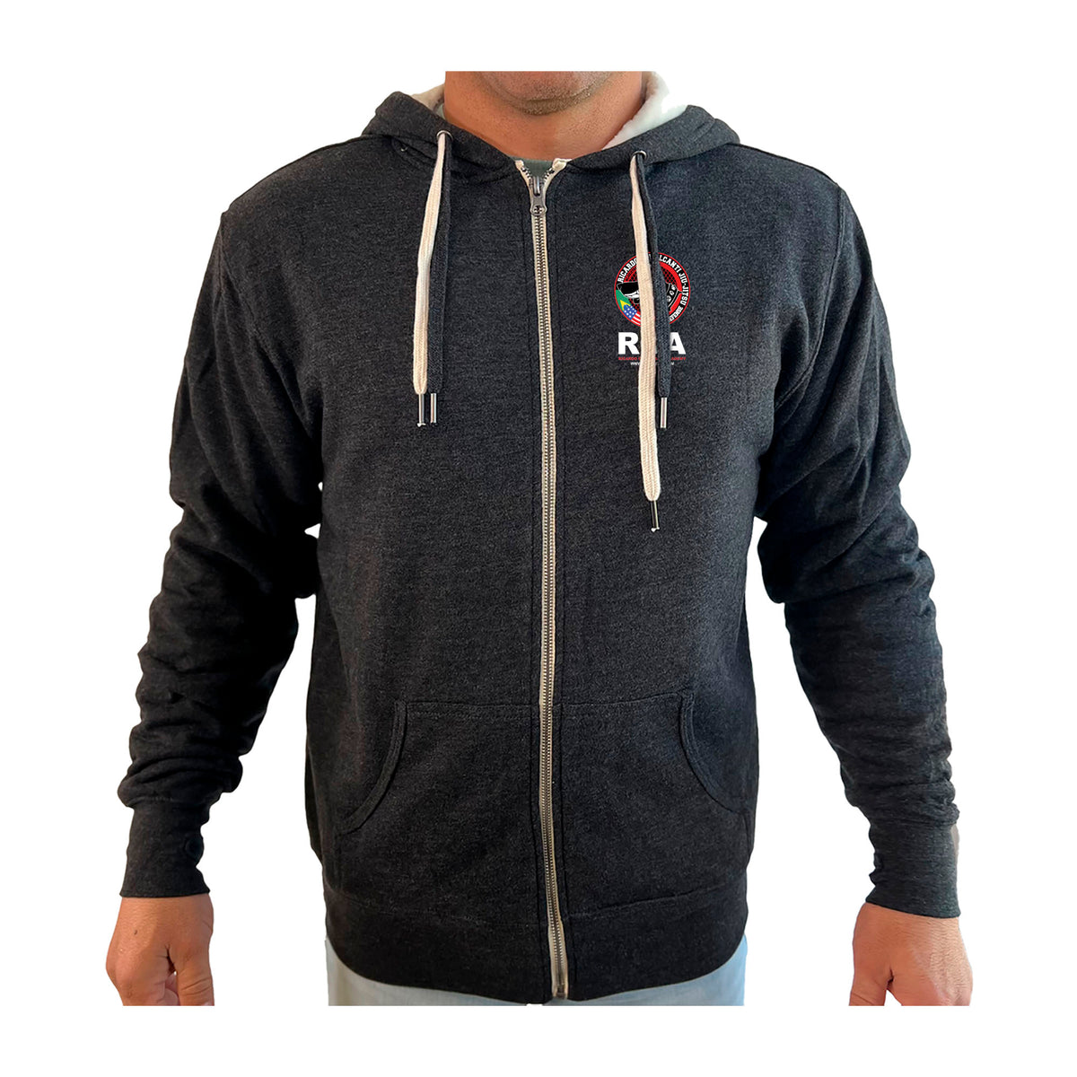Ricardo Cavalcanti Academy - Las Vegas Academy Sherpa Lined Zip-Up Hoodie #8106 D