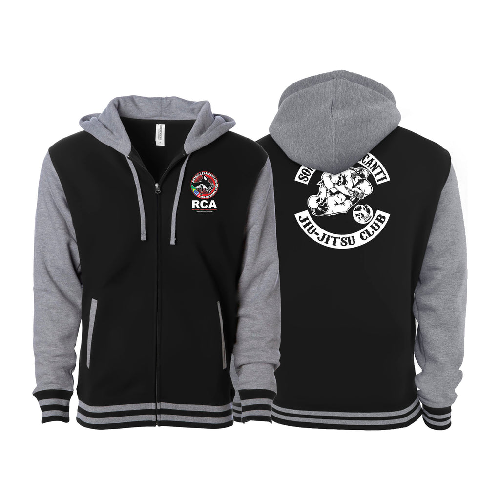 Ricardo Cavalcanti Academy - Las Vegas Academy Varsity Zip-Up Hoodies #8106 D