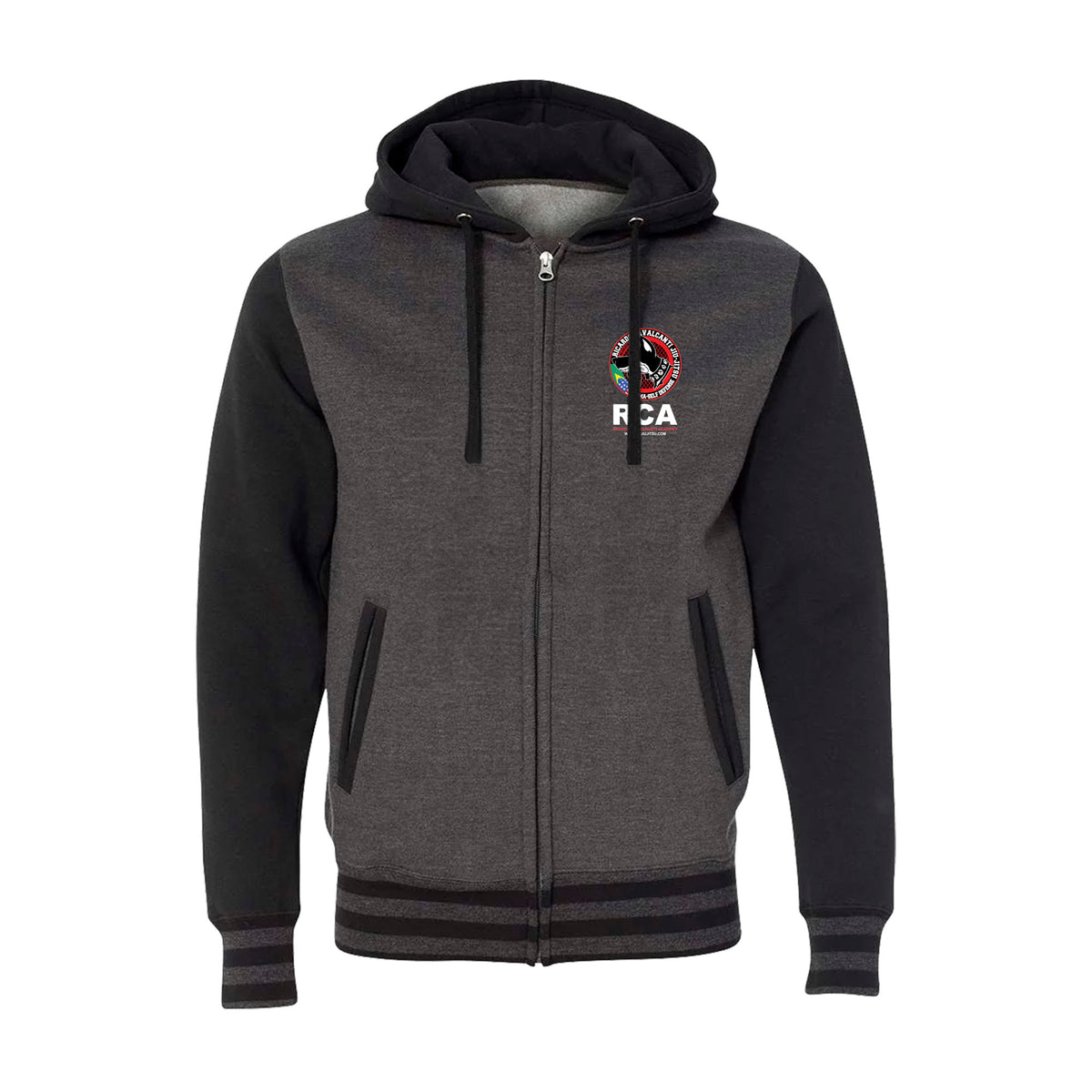 Ricardo Cavalcanti Academy - Las Vegas Academy Varsity Zip-Up Hoodies #8106 D