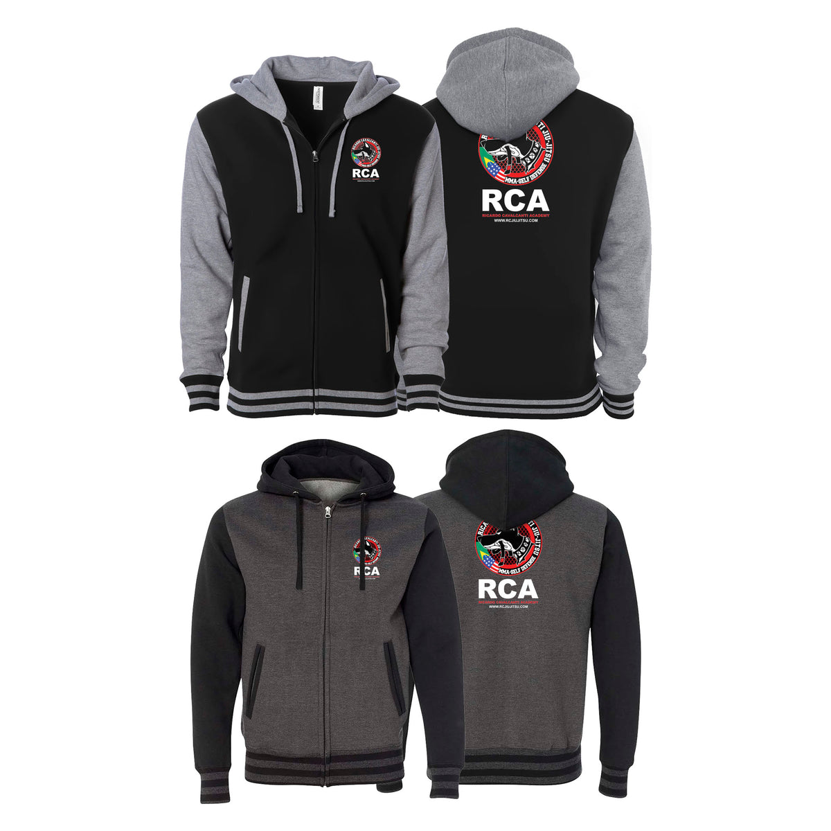 Ricardo Cavalcanti Academy - Las Vegas Academy Varsity Zip-Up Hoodies #8106 E