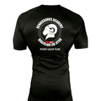 Renaissance Academy of MA All Black Custom Rash Guards Short Sleeves #8107 A