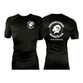 Renaissance Academy of MA All Black Custom Rash Guards Short Sleeves #8107 A