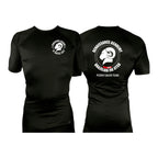 Renaissance Academy of MA All Black Custom Rash Guards Short Sleeves #8107 A