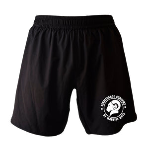 Renaissance Academy of MA All Black Custom Shorts 2.0 #8107 A