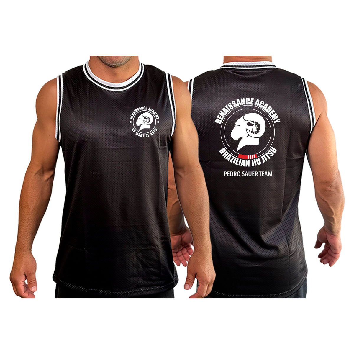 Renaissance Academy of MA Academy Basketball Jerseys #8107 A
