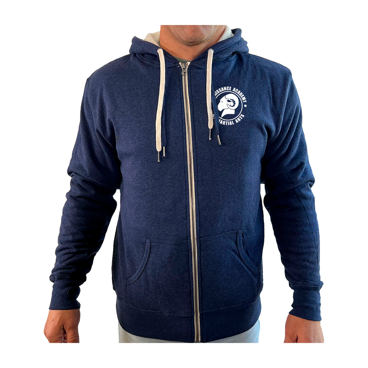 Renaissance Academy of MA Academy Sherpa Lined Zip-Up Hoodie #8107 A