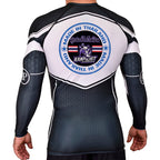 Renaissance Academy of MA Academy Rash Guards Black/White #8107 I
