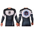 Renaissance Academy of MA Academy Rash Guards Black/White #8107 I