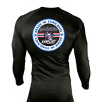 Renaissance Academy of MA All Black Custom Rash Guards Long Sleeves #8107 I