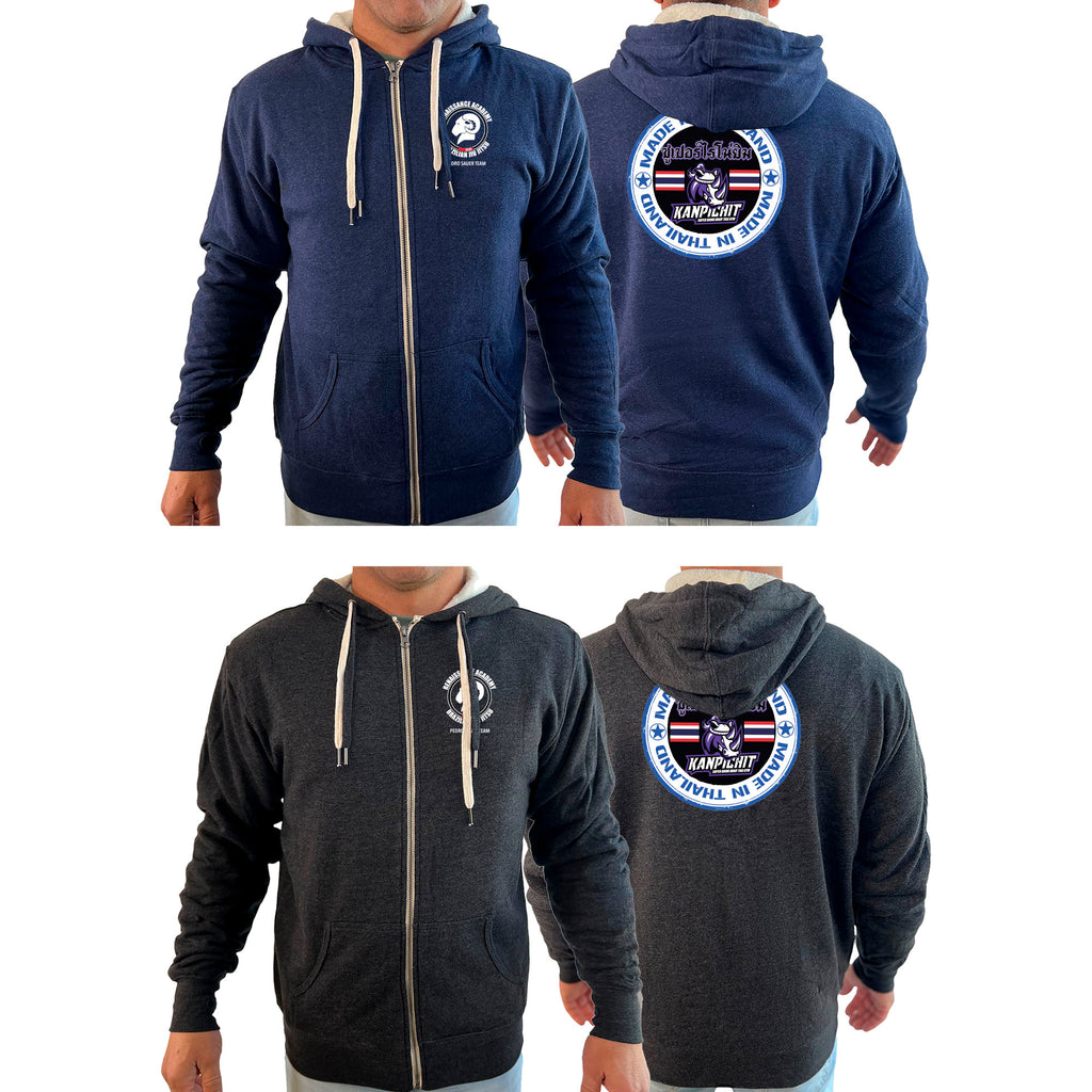 Renaissance Academy of MA Academy Sherpa Lined Zip-Up Hoodie #8107 I