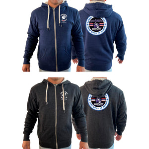 Renaissance Academy of MA Academy Sherpa Lined Zip-Up Hoodie #8107 I
