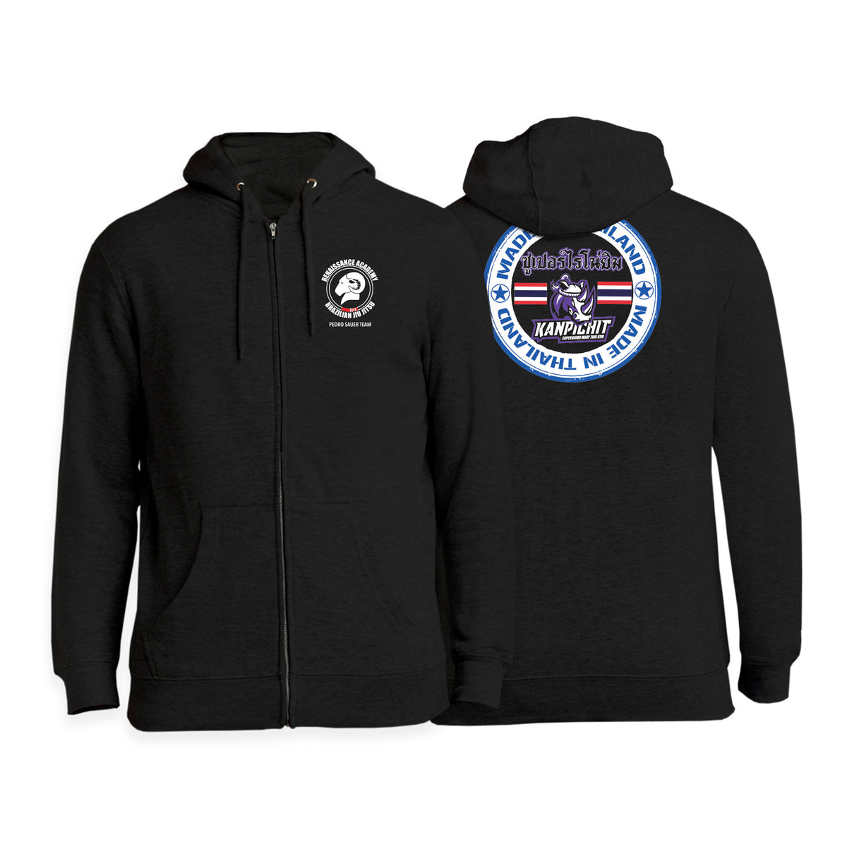 Renaissance Academy of MA Academy Zip-Up Hoodies #8107 I
