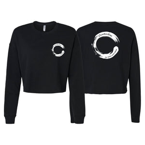 Centerline Jiu Jitsu and MMA Women's Cropped Crewneck Sweatshirt #8108 A
