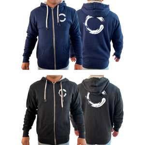 Centerline Jiu Jitsu and MMA Academy Sherpa Lined Zip-Up Hoodie #8108 A
