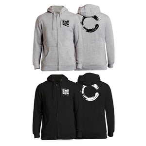 Centerline Jiu Jitsu and MMA Academy Zip-Up Hoodies #8108 B
