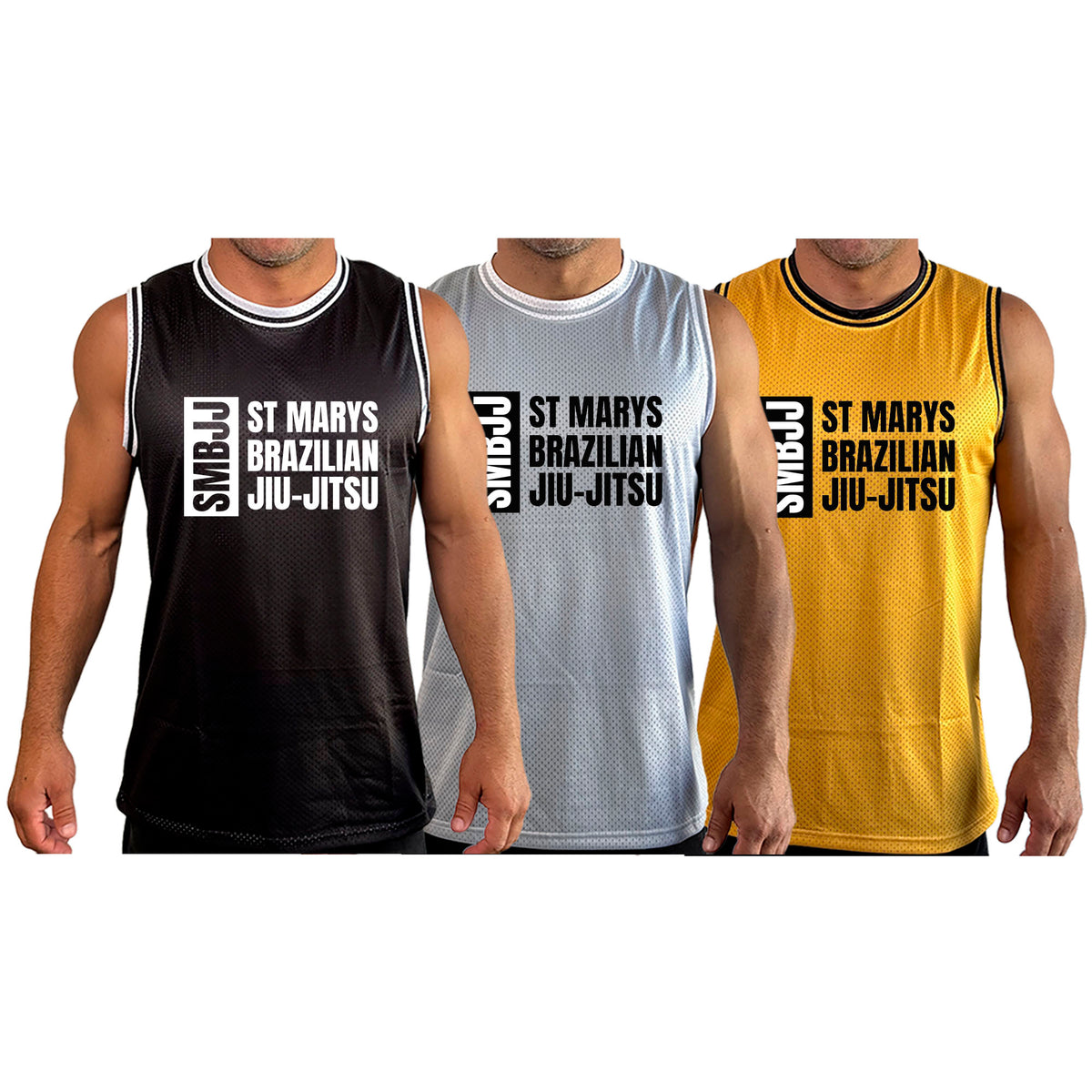 Saint Mary's BJJ Academy Basketball Jerseys #8109 A