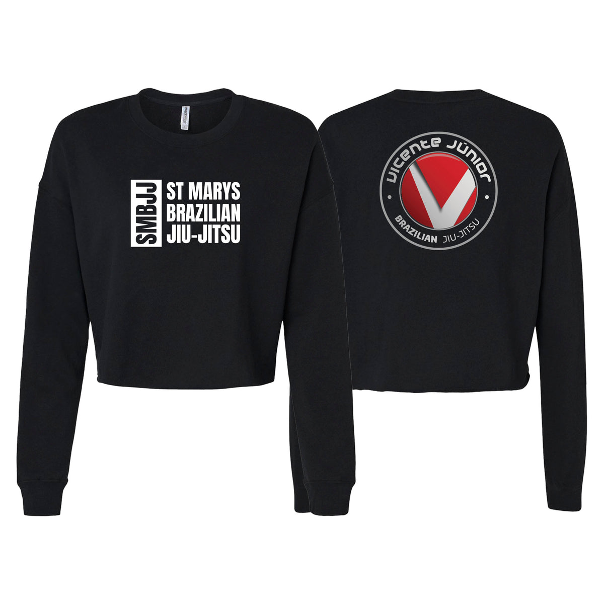 Saint Mary's BJJ Women's Cropped Crewneck Sweatshirt #8109 A
