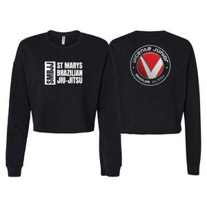 Saint Mary's BJJ Women's Cropped Crewneck Sweatshirt #8109 A
