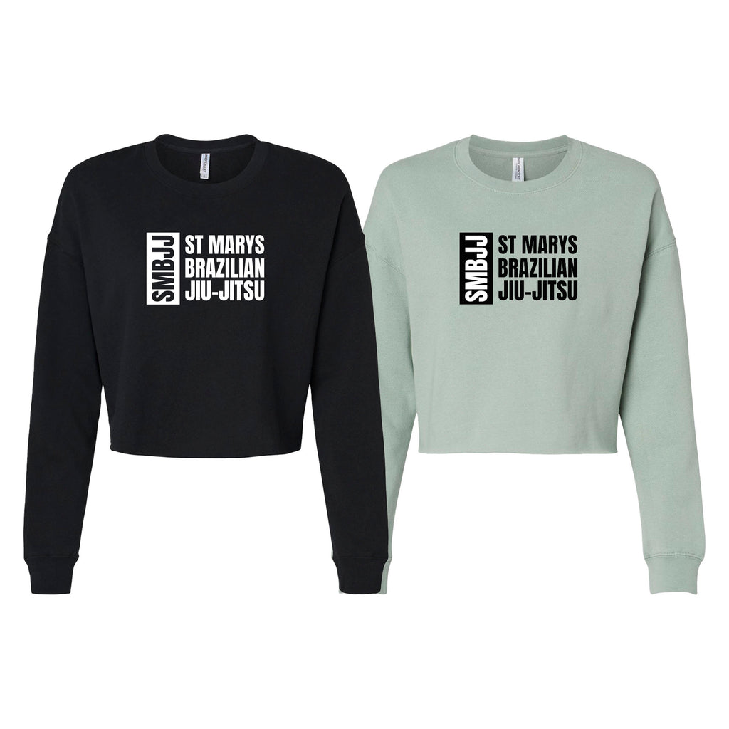Saint Mary's BJJ Women's Cropped Crewneck Sweatshirt #8109 A