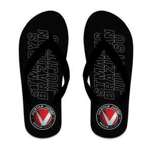 Saint Mary's BJJ Academy Flip Flops #8109 A
