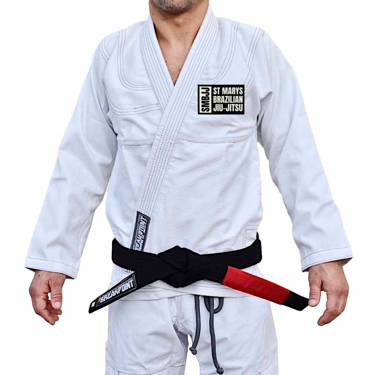 Saint Mary's BJJ Academy Adults Gi - White #495 A
