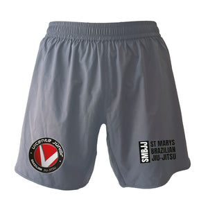 Saint Mary's BJJ Custom Grey Shorts 2.0 #8109 A